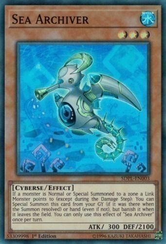 [ UK ] Sea Archiver - SDPL-EN003 - Super Rare 1st Edition