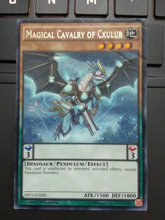 [ UK ] Magical Cavalry of Cxulub - SHVI-EN000 - Rare - 1st Edition (70%)