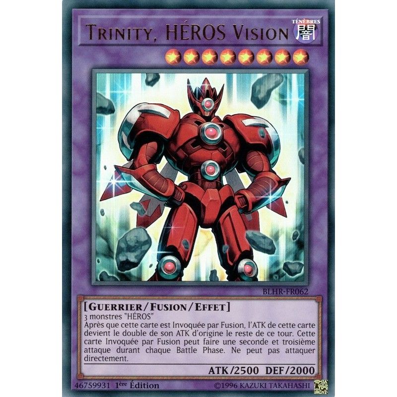 [ FR ] Vision HERO Trinity - BLHR-FR062 - Ultra Rare 1st Edition