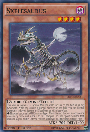 [ UK ] Đồng giá 2K Skelesaurus - SR04-EN018 - Common 1st Edition