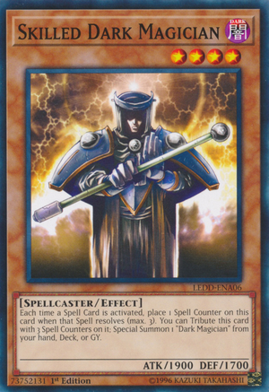 [ US ] Đồng giá 10K Skilled Dark Magician - LEDD-ENA06 - Common 1st Edition