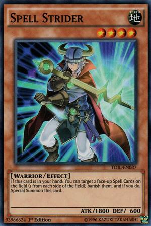 [ US ] Spell Strider - TDIL-EN037 - Super Rare 1st Edition