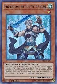 [ UK ] Protector with Eyes of Blue - LCKC-EN013 - Ultra Rare 1st Edition
