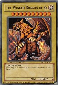 [ US ] The Winged Dragon of Ra - YGLD-ENG03 - Ultra Rare Limited Edition