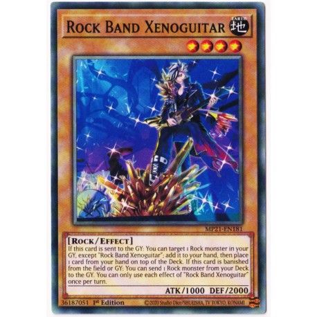 [ UK ] Rock Band Xenoguitar - MP21-EN181 - Common 1st Edition