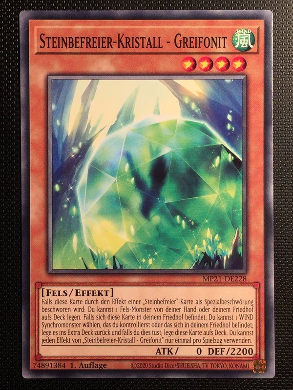 [ DE ] Adamancipator Crystal - Raptite - MP21-DE228 - Common 1st Edition