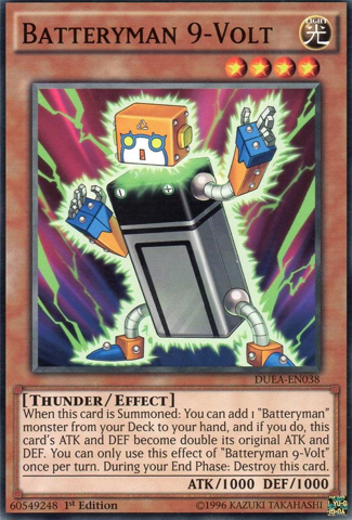 [ US ] Batteryman 9-Volt - DUEA-EN038 - Common 1st Edition