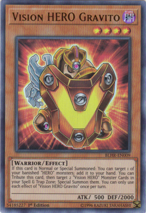 [ UK ] Vision HERO Gravito - BLHR-EN009 - Ultra Rare 1st Edition