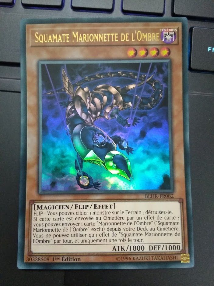 [ FR ] Shaddoll Squamata - BLHR-FR082 - Ultra Rare 1st Edition