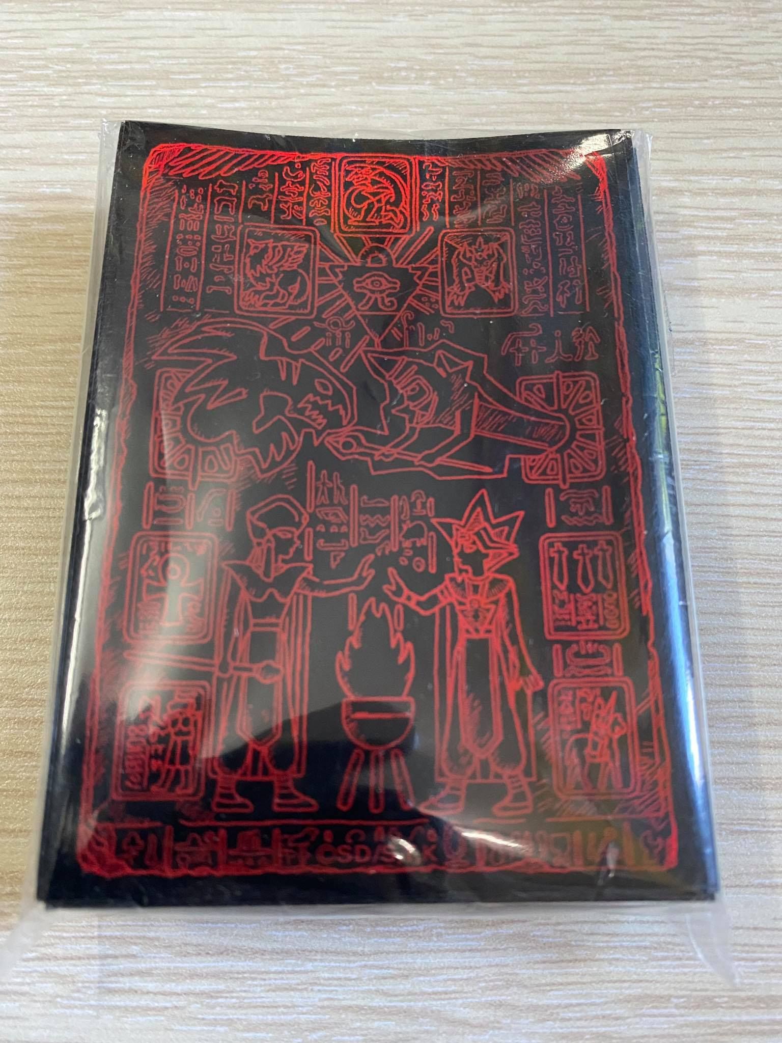 Card Sleeve Prismatic God Box (70c)  - Chính hãng Konami (Đỏ)