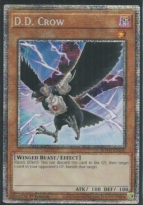 [ UK ] D.D. Crow - ROTD-EN100 - Starlight Rare 1st Edition