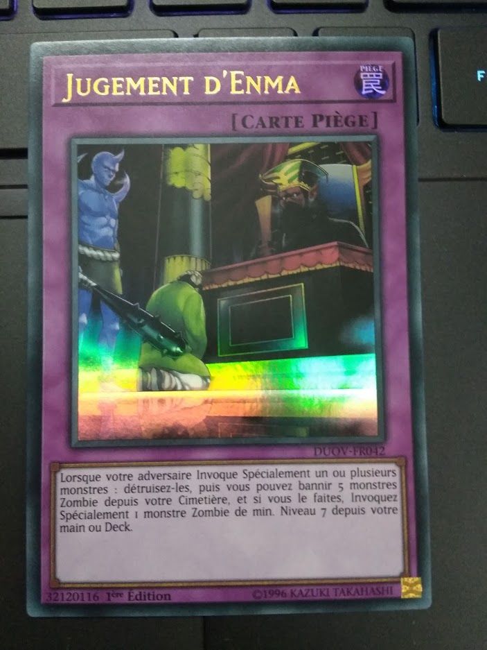 [ FR ] Enma's Judgment - DUOV-FR042 - Ultra Rare 1st Edition