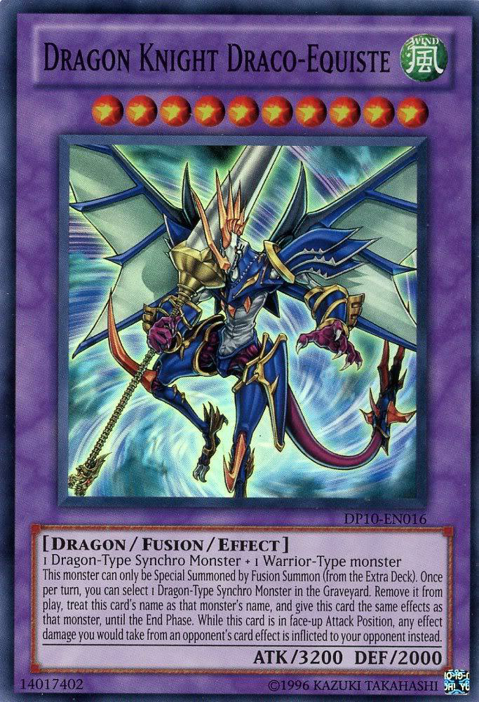 Dragon Knight Draco-Equiste - DP10-EN016 - Super Rare - Unlimited Edition