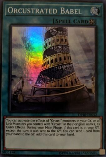 [ US ] Orcustrated Babel - OP10-EN012 - Super Rare 1st Edition