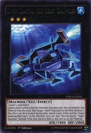 [ UK ] Super Quantal Mech Beast Grampulse - WIRA-EN034 - Rare 1st Edition