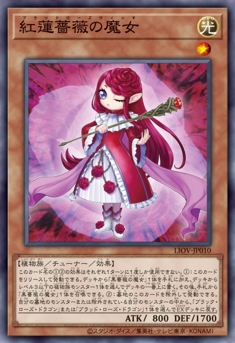 [ JK ] Witch of the Blood Rose - LIOV-JP010 - Common