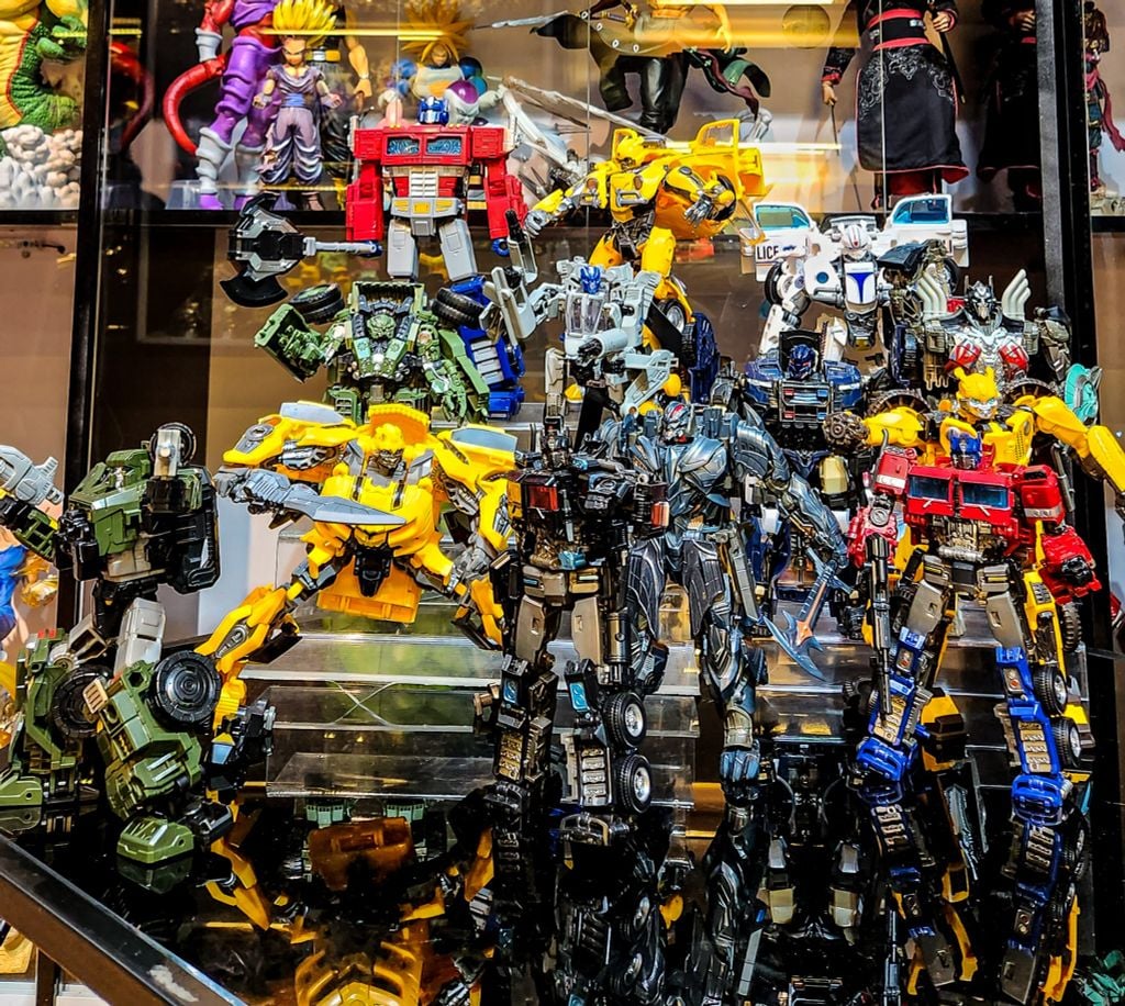 Mô hình Transformer Optimus Prime Bumblebee Megatron khớp biến hình #32 Mô hình Transformer Optimus Prime Bumblebee Megatron khớp biến hình
