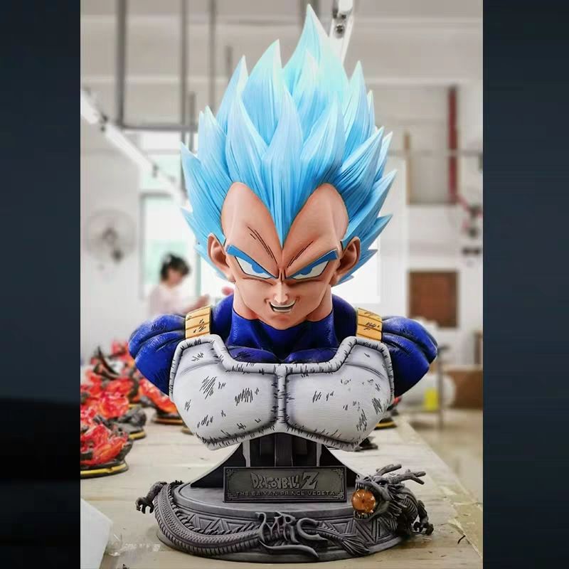 Mô hình vegeta bán thân 11 tóc xanh  Marvelstore