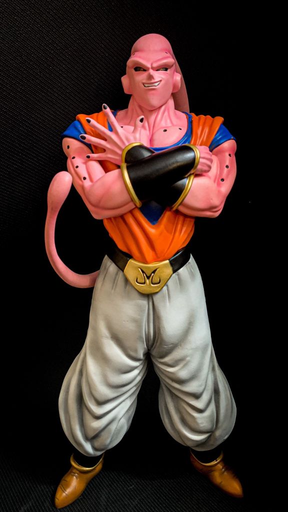Mô hình Dragon ball  Mô hình Majin Buu béo tập gym tập tạ MajinBuu  Ma bư