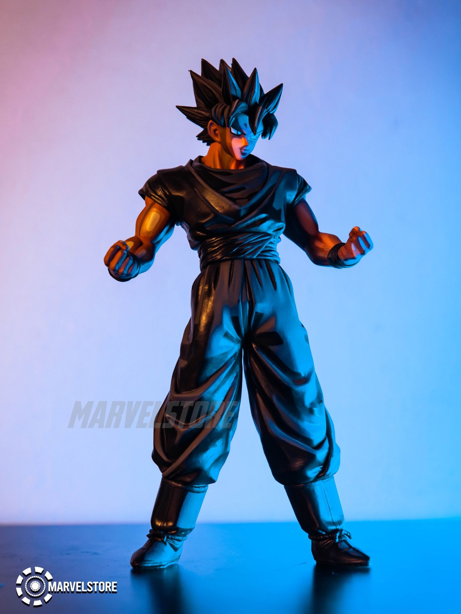 Mô hình Black Goku Rose 2 đầu 48 cm có LED usb độc quyền  Dragon Ball