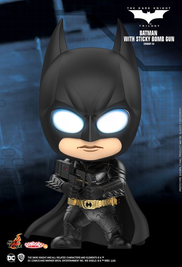Mô hình Cosbaby Batman The Dark Knight bản mắt trắng real chính hãng H –  Marvelstore