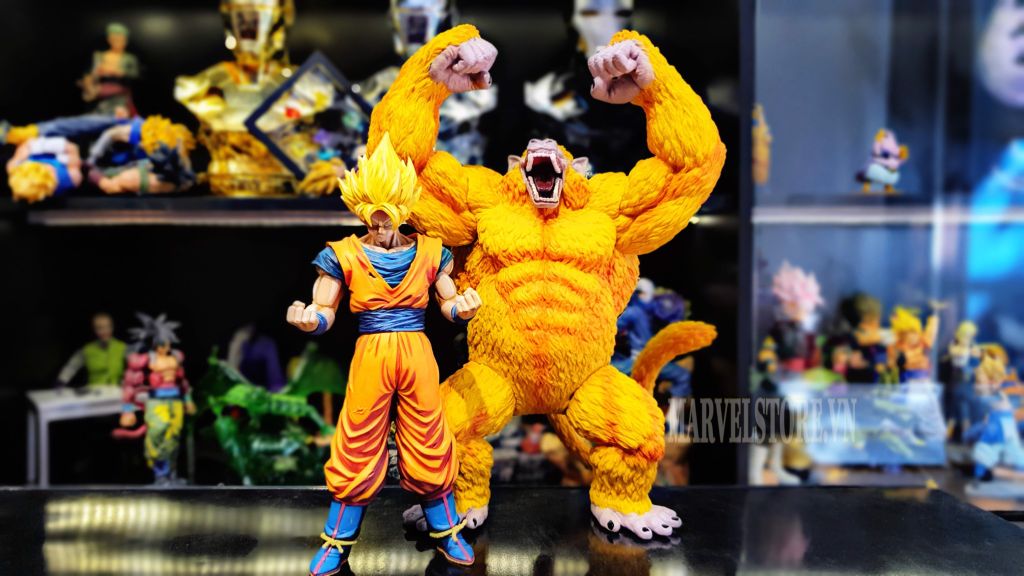 Mô hình Vegeta hóa khỉ có đế chắc chắn  Marvelstore