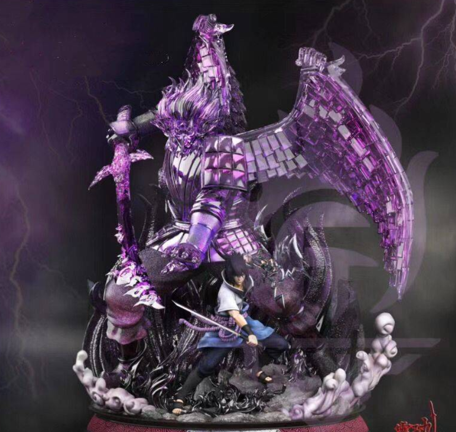 Unbox  Review mô hình Uchiha Sasuke  Susanoo  Cartoon World Studios   Dragonball Shop  YouTube