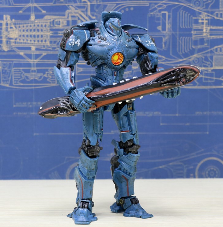 Mô hình Pacific Rim  Mẫu 4 Jaeger Striker Eureka  Đồ chơi trẻ em