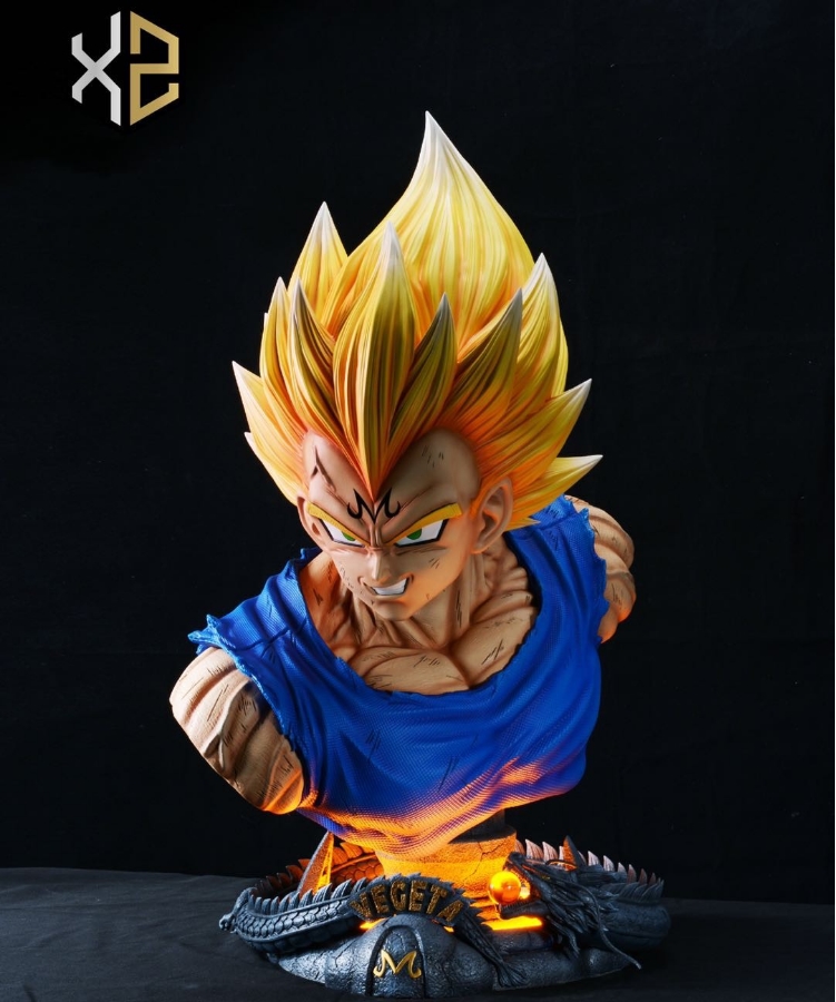 40cm Mô hình bán thân Vegeta Ssj2 blue recast giống của Độ Mixi Dragonball  Ca đích bảy viên ngọc rồng resin polystone  Lazadavn