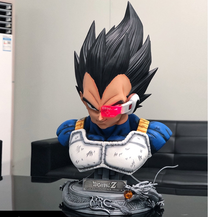 Mô hình Vegeta bán thân 11 tóc vàng Majinbu thao túng  Marvelstore