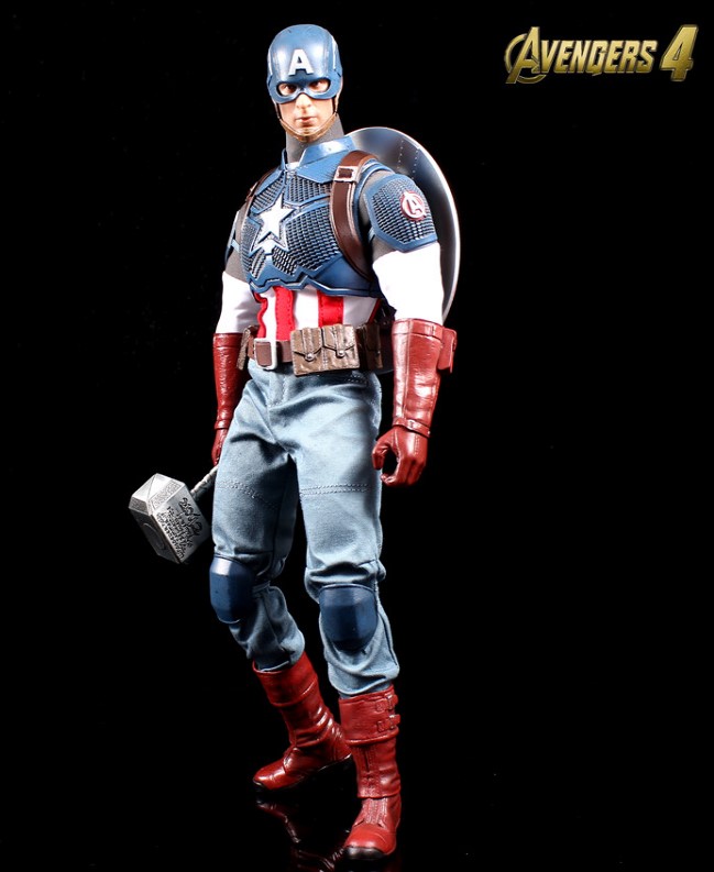 Mô hình Captain America 16 Team of Prototypingm  Marvelstore