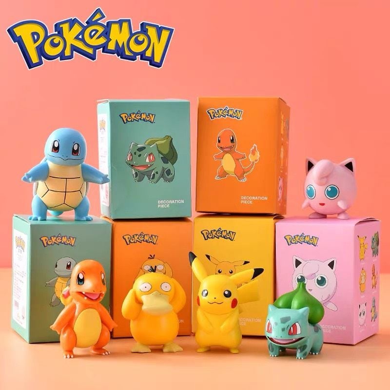 Mô hình Pokemon mega huyền thoại mini đồ chơi nhân vật bằng nhựa giá rẻ   MixASale