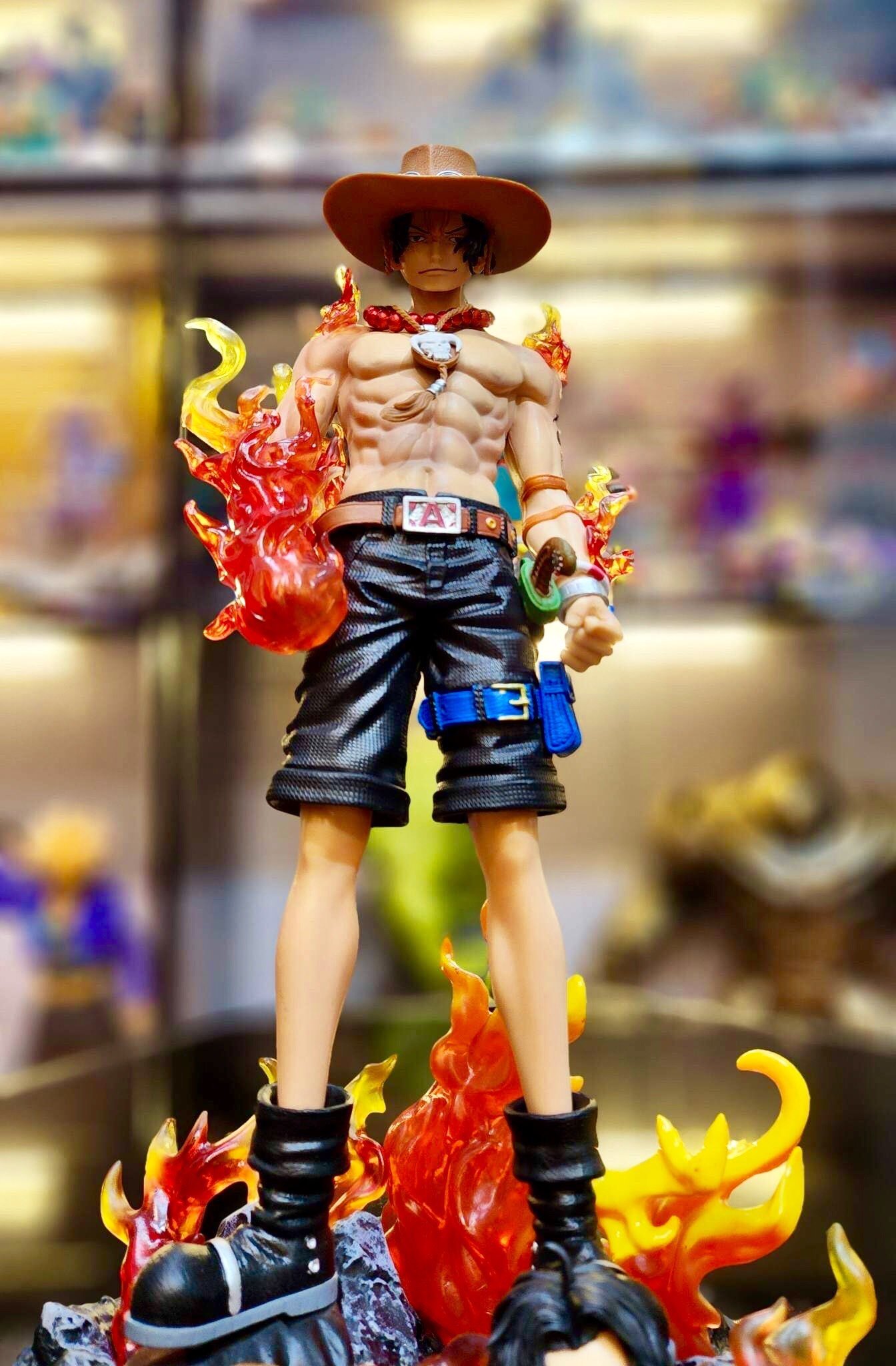 OP1 Mô hình chính hãng One Piece Portgas D Ace  Ichiban Kuji ver Hano  Dynamic BATTLE Figure  Shopee Việt Nam