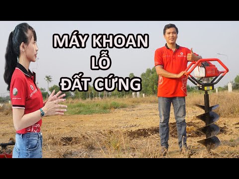 Máy khoan Đất Oshima 2PS TẶNG KÈM MŨI 150MM