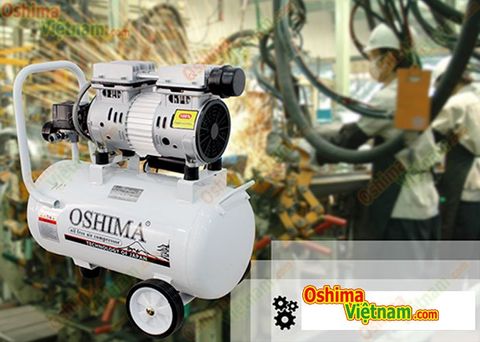 MÁY NÉN KHÍ KHÔNG DẦU OSHIMA 24L