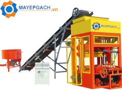 Máy ép gạch bán tự động QT4–23