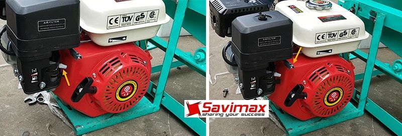 Máy tuốt lạc không dầu nổ Tk11