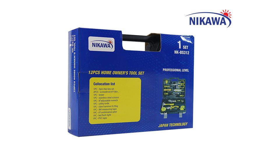 Bộ dụng cụ Nikawa Tools 12 món NK-BS312