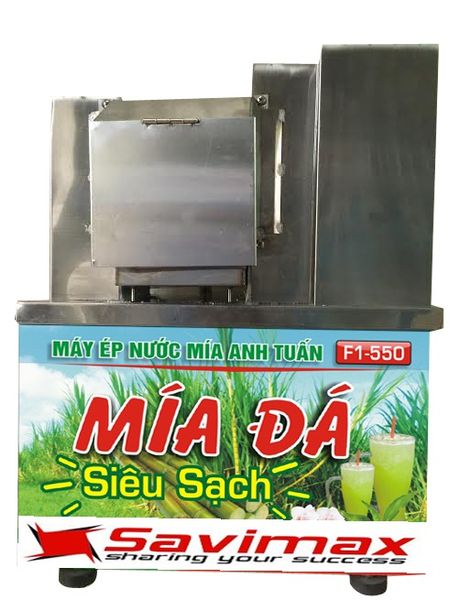 Máy ép mía siêu sạch F1.550 để bàn