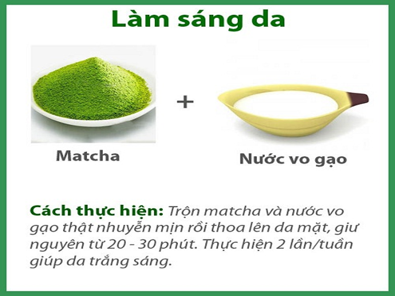 Mặt nạ Bột Trà Xanh