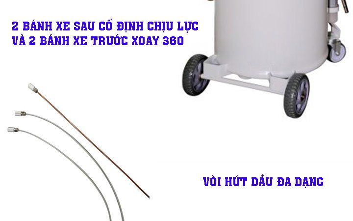 Máy hút dầu thải dùng khí nén HC-2197