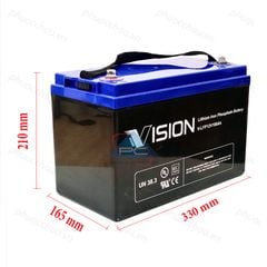 Ắc Quy Lithium VISION V-LFP12100 12V-100AH
