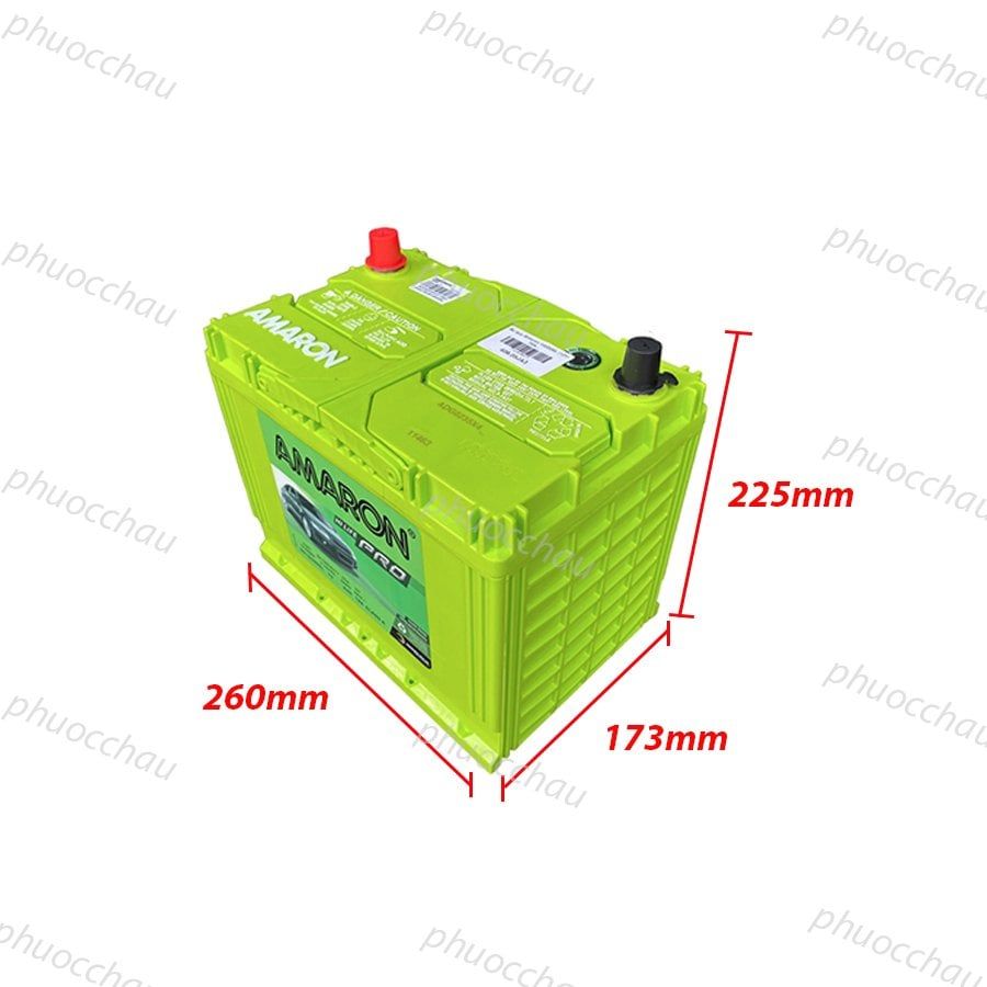 Ắc Quy Amaron Pro 100D26L 12V 70AH