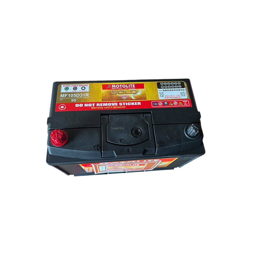 Ắc quy Motolite 105D31R chính hãng - bình thay cho Kia Pregio
