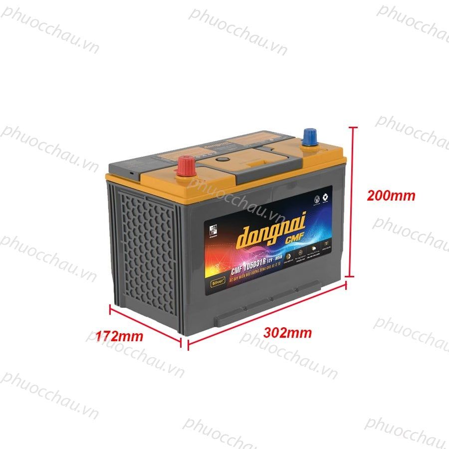 Ắc Quy Dong Nai CMF 105D31R (12V90Ah)