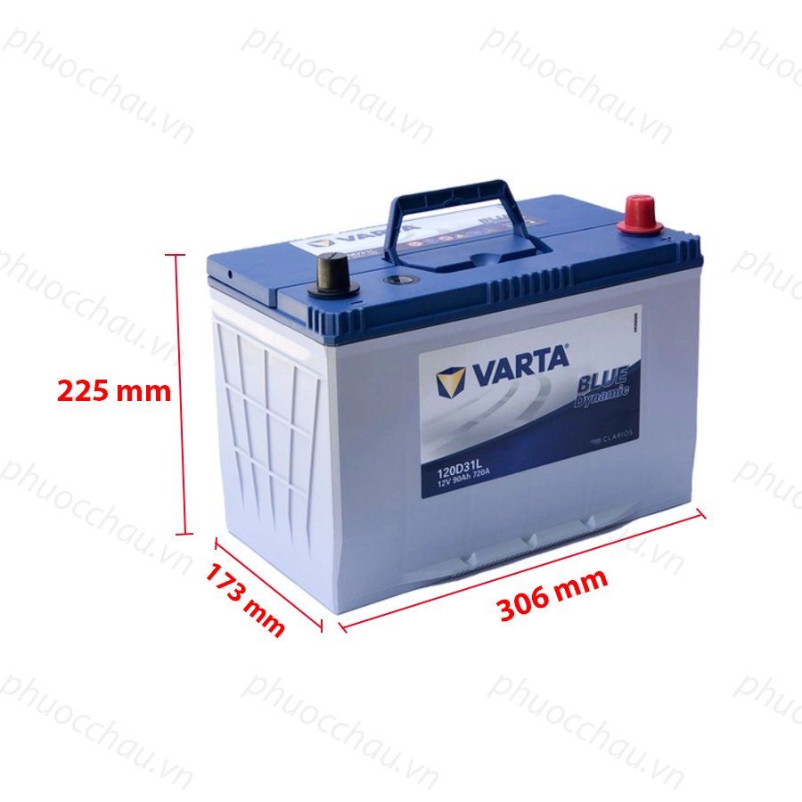 Ắc Quy VARTA 120D31L (12V-90AH)