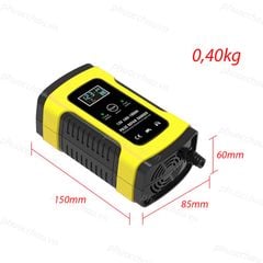 Bộ Sạc Acquy, Máy Sạc Ắc Quy FOXSUR 12V 5A Kèm Phục Hồi Bình, Sạc Bình Acquy, Tự Ngắt Khi Đầy, Khử Sunfat