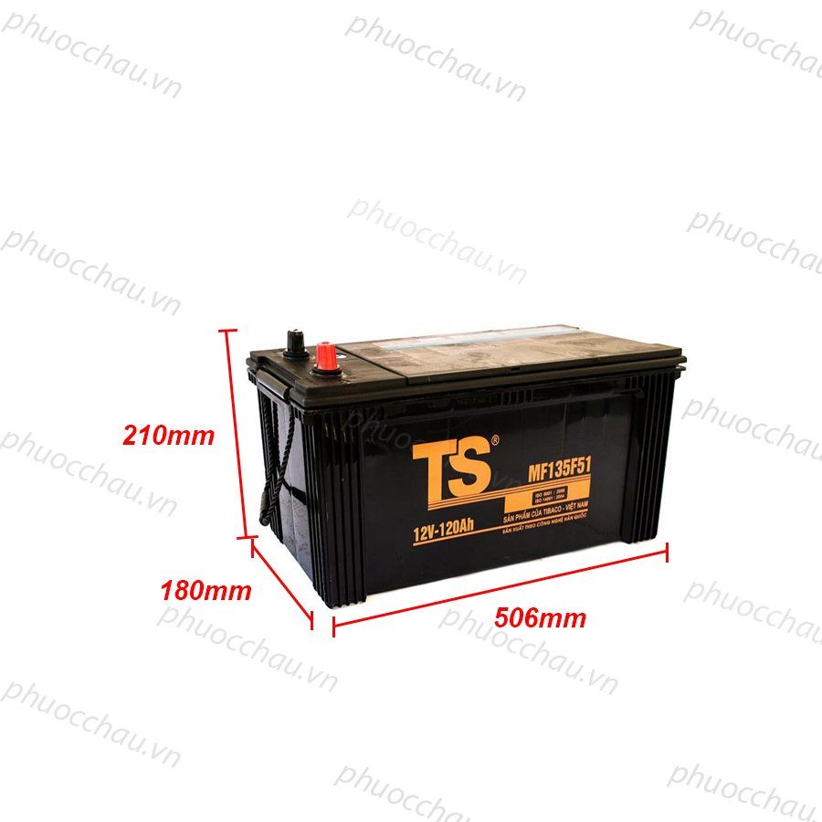 Ắc Quy Tia Sáng MF135F51 12V-120Ah