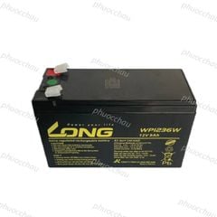 Bình ắc quy khô long 12v-9ah wp1236w dùng cho ups, lưu điện cửa cuốn, lưu điện máy tính, loa kéo
