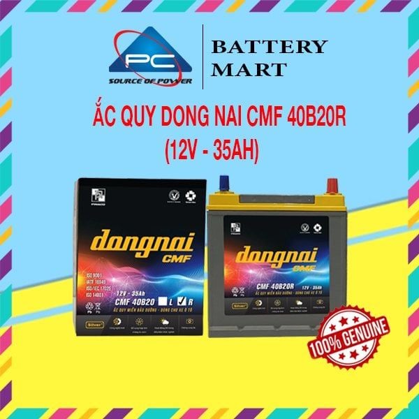 Ắc Quy Dong Nai CMF 40B20R (12V-35AH)